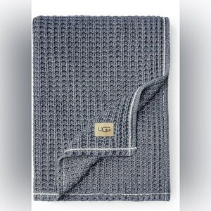 UGG Luna Cotton Throw Blanket Lightweight Soft